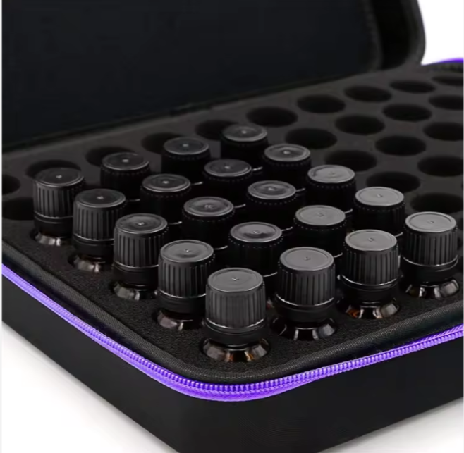 3ml Essential Oil & Vial Carry Case, Shockproof EVA