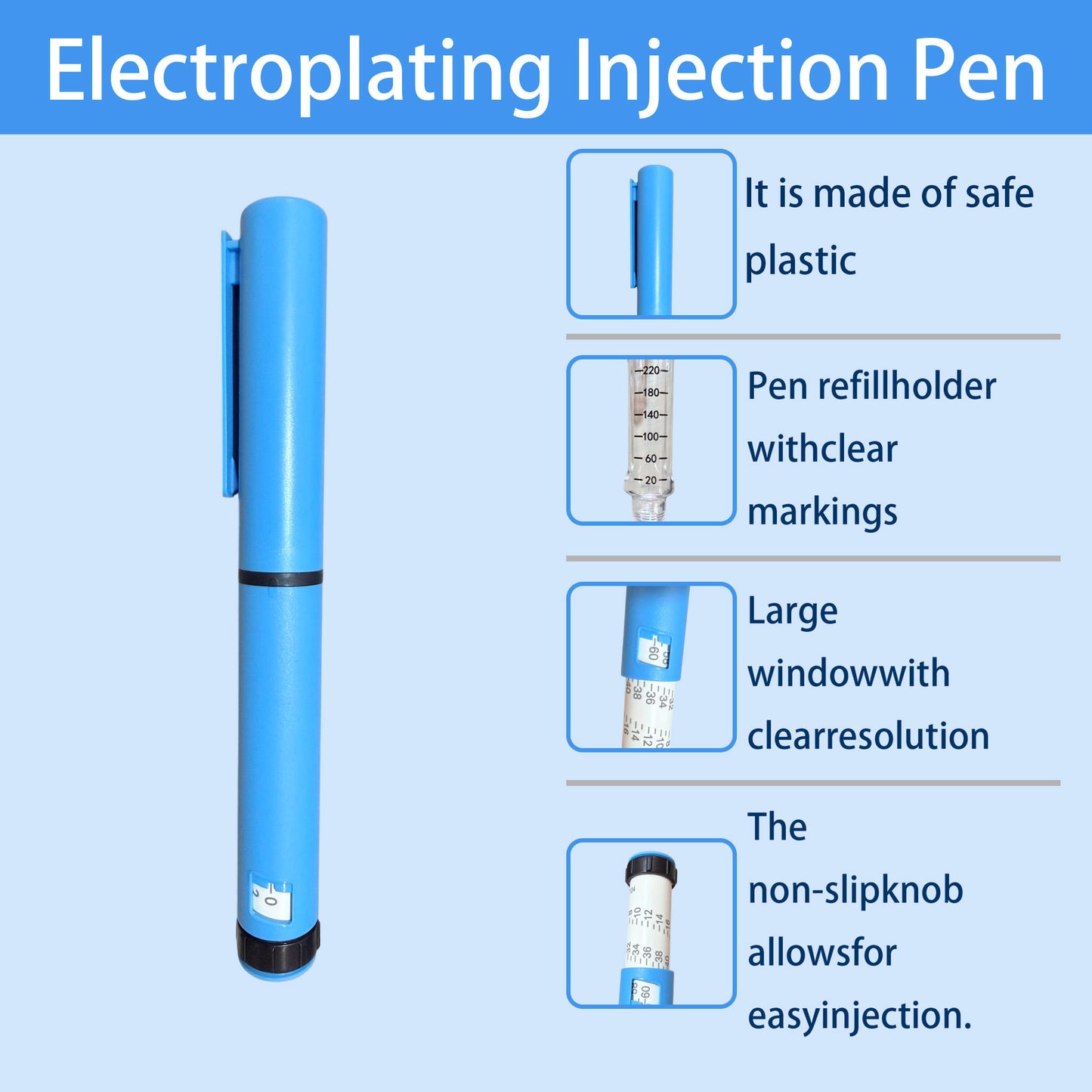 V4 Peptide & Research Pen & Case + Free 3ml Cartridge