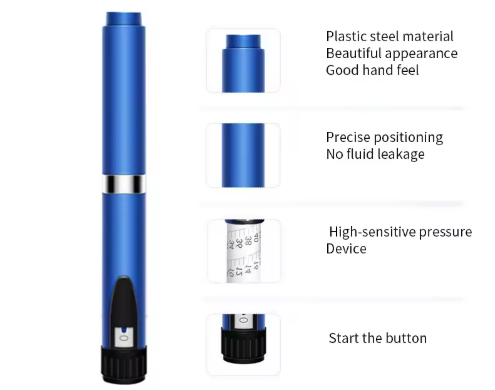 V2 Metal Peptide & Research Beauty Pen + Free 3ml Cartridge